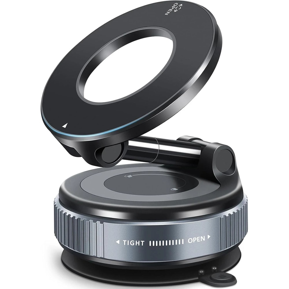 Vacuum Magnetic Phone Holder 360 Adjustable Car Phone Mount 2