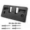 GMC Sierra Front License Plate Bracket Black Holder 4