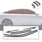 Chrome Delete Blackout Window Trim For Honda Accord Sedan Black 12