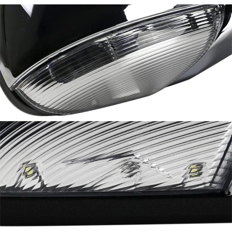 Right Passenger Side Foldable Heated LED Signal Mirror For Ram Power Folding Replacement 1