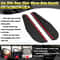 Carbon Fiber Rear View Mirror Rain Guard Eyebrow Visor 3