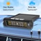 Wireless Solar Tire Pressure Monitoring System With 4 External Sensors LCD Display Dual Charging O 9