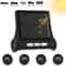 Wireless Solar Tire Pressure Monitoring System With 4 External Sensors LCD Display Dual Charging O 3