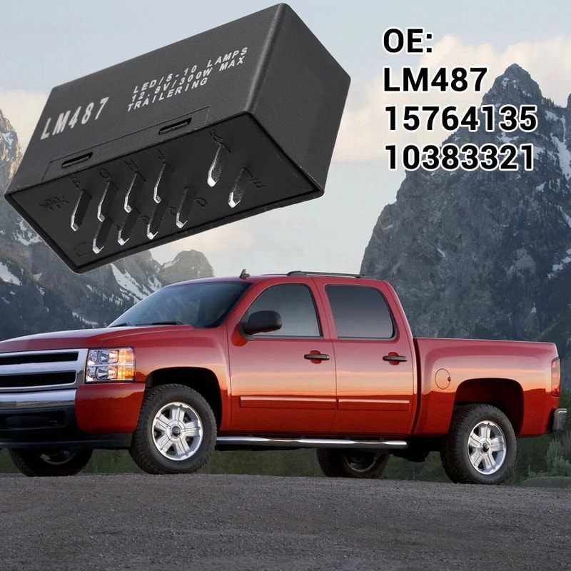 LED Turn Signal Flasher Relay For Chevy Suburban Avalanche Tahoe 6