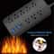 Wall Mountable Surge Protector Power Strip With 8 Outlets And 4 USB Ports 5