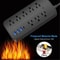Wall Mountable Surge Protector Power Strip With 8 Outlets And 4 USB Ports 5