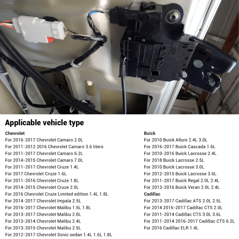 Premium Rear Trunk Lock Actuator Replacement For Chevy Malibu Direct Fit Trunk Latch Actuator 5
