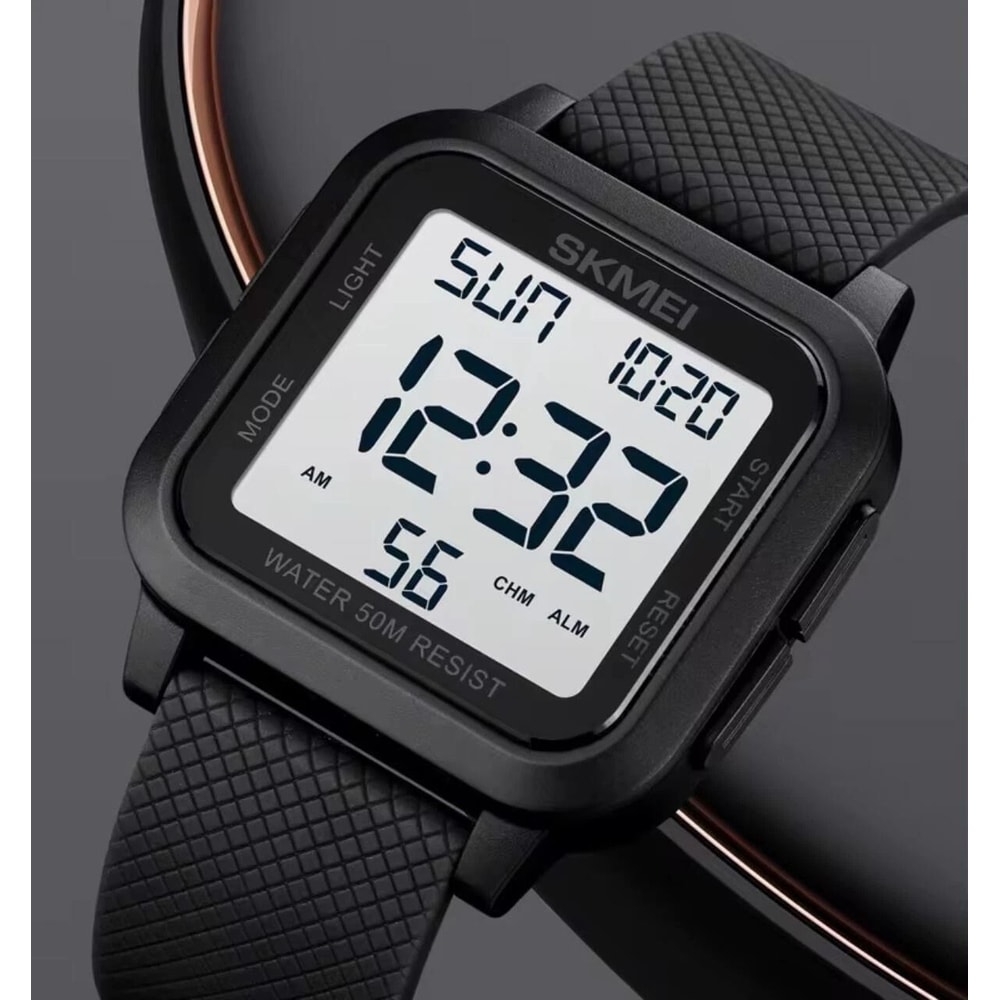 Waterproof Digital Military Sports Watch For Men LED Tactical Wristwatch With Backlight 0