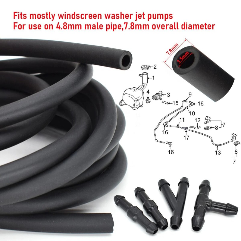 Jeep Grand Cherokee Washer Nozzle Spray Jet Front Wiper Washer Replacement 4