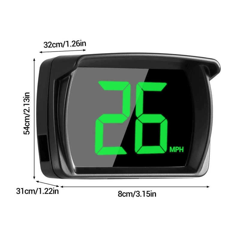 Universal GPS Speedometer HUD Head Up Display For Cars 2