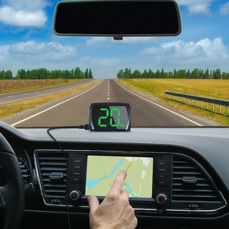 Universal GPS Speedometer HUD Head Up Display For Cars 4