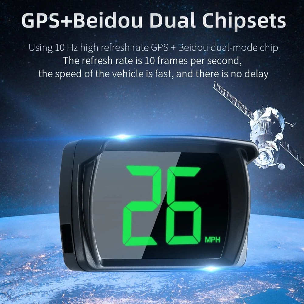 Universal GPS Speedometer HUD Head Up Display For Cars 9