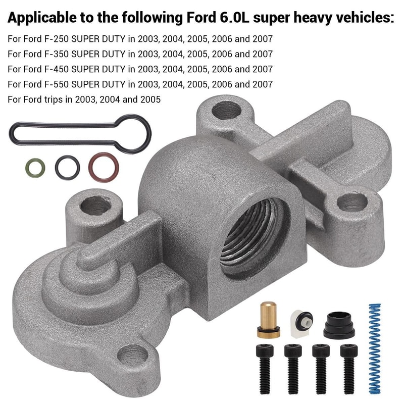 Blue Spring Fuel Pressure Regulator Kit For Ford Powerstroke 4