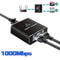 RJ45 Gigabit Ethernet Splitter LAN Adapter 15