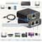 RJ45 Gigabit Ethernet Splitter LAN Adapter 6