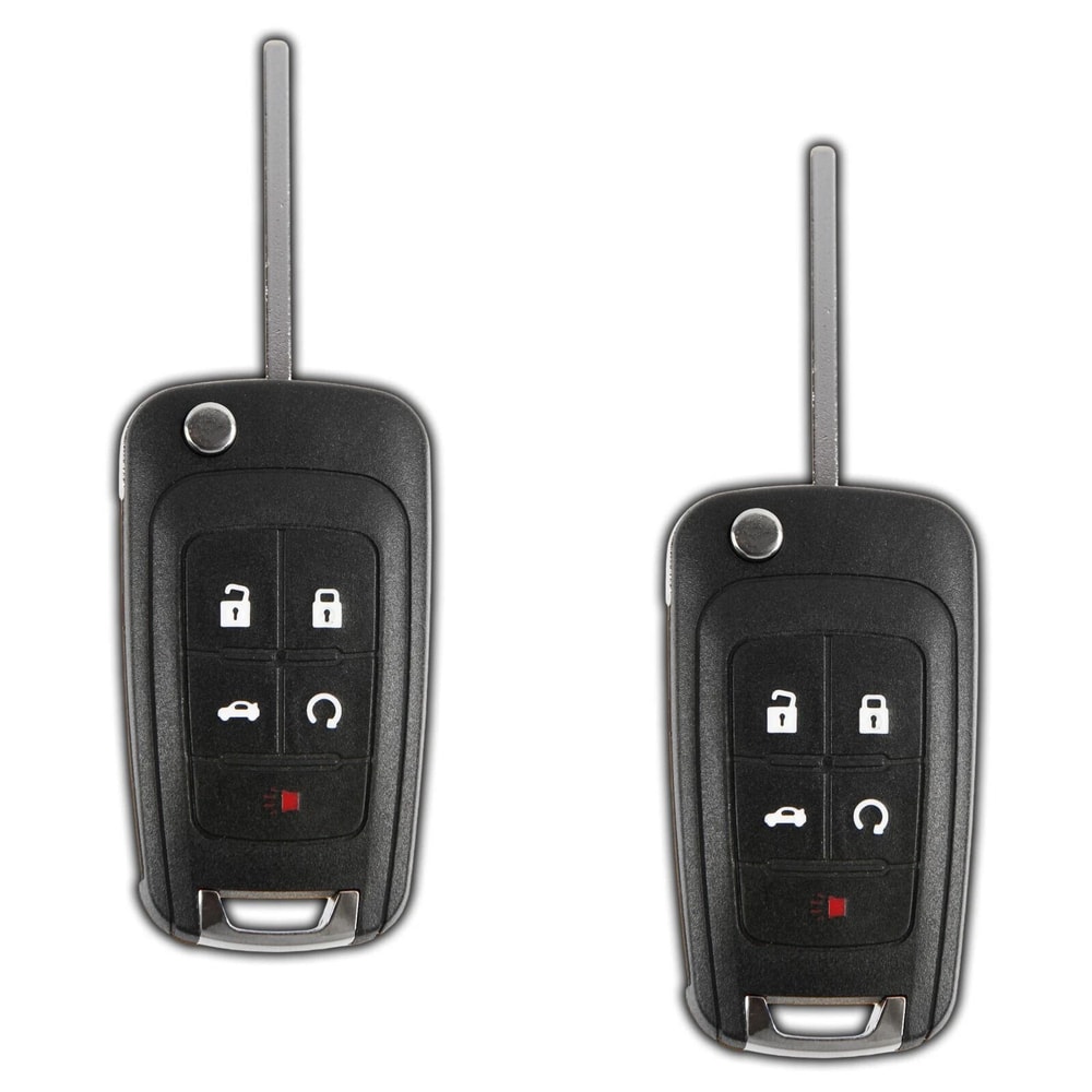 GMC Terrain Key Fob Remote Flip Key 0