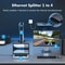 Gigabit Ethernet Splitter RJ45 LAN Network Adapter 9