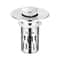 Universal Bathroom Sink Stopper With Pop Up Drain Strainer 1