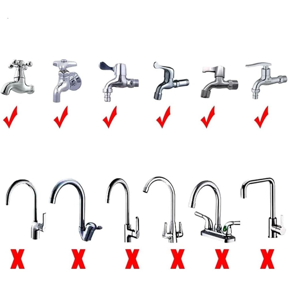 Portable Sink Sprayer Hose For Hair Washing Pets And Baby Bath Rinsing 5