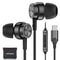 USB C Wired Earbuds With Mic For IPhone And Samsung Galaxy 0