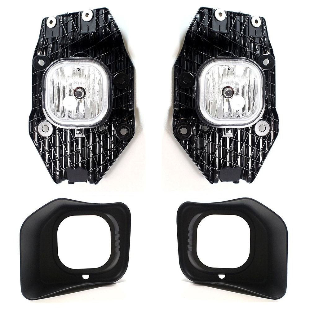 Complete Clear Lens Fog Light Kit For Ford Super Duty 7