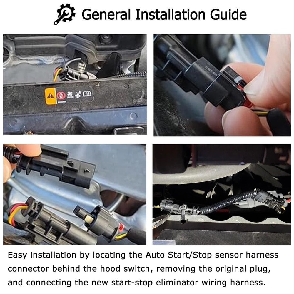 Auto Start Stop Disable Eliminator Harness Set For Buick Cadillac Chevy GMC 5