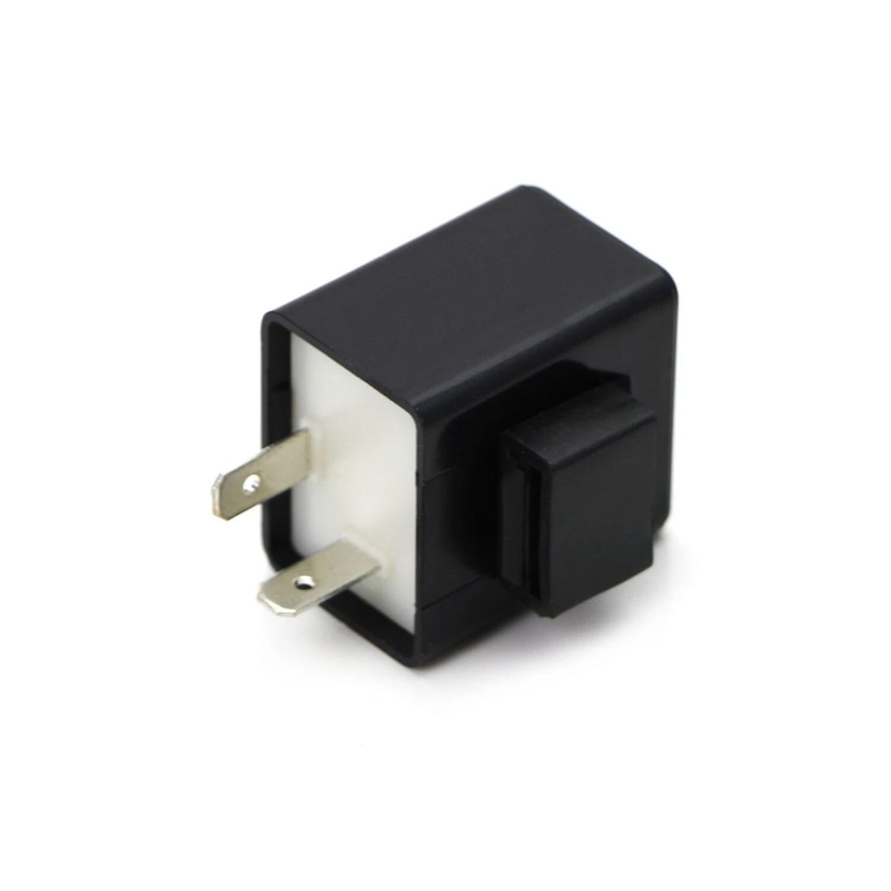 2 Pin LED Flasher Relay Hyper Flash Fix For Turn Signal Lights 0