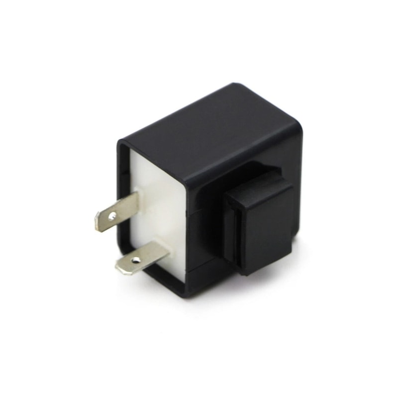 2 Pin LED Flasher Relay Hyper Flash Fix For Turn Signal Lights 0