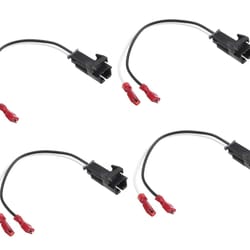 gm speaker wire adapter harness for front and rear door speakers