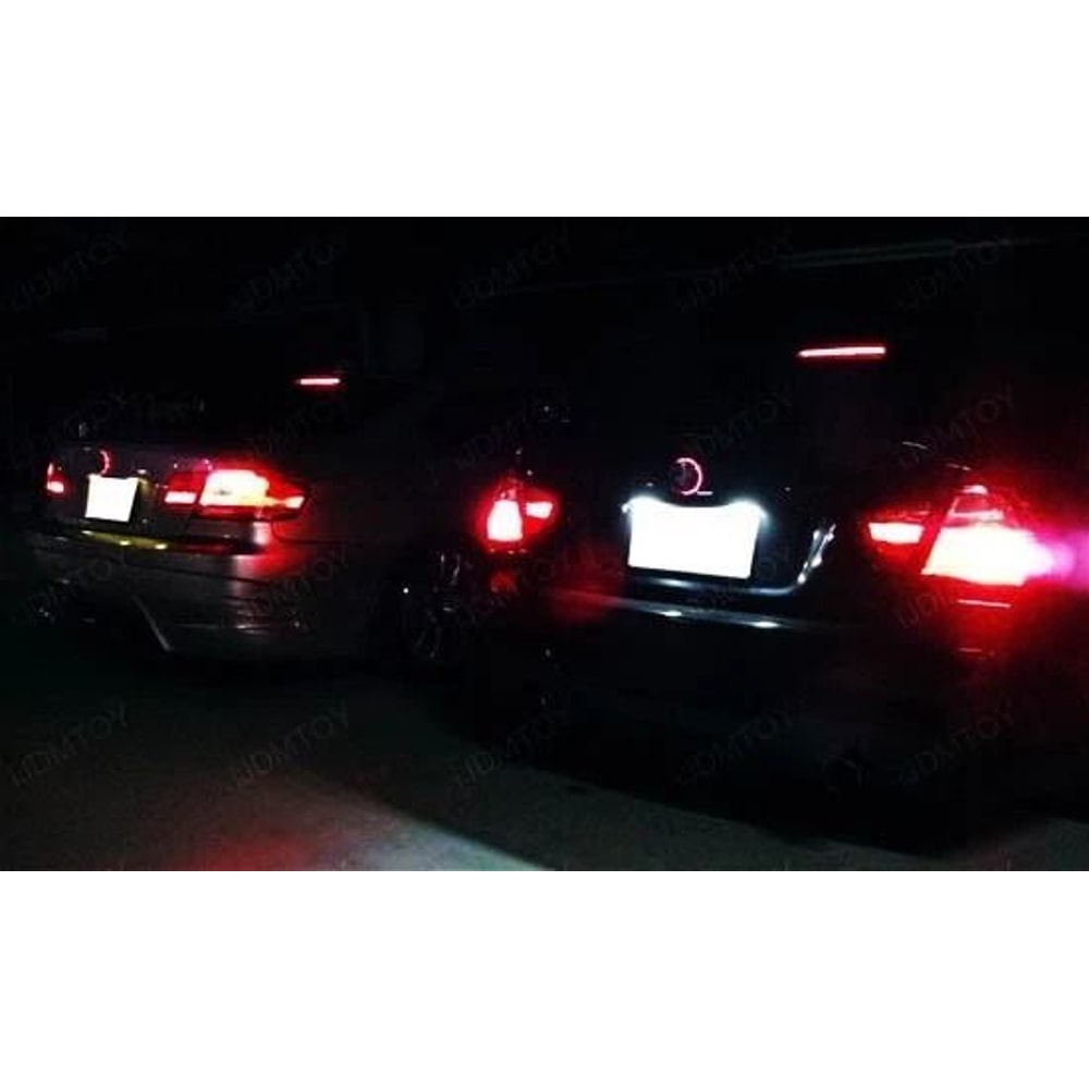 Red BMW LED Emblem Light For Hood Or Trunk Badge Glow 2