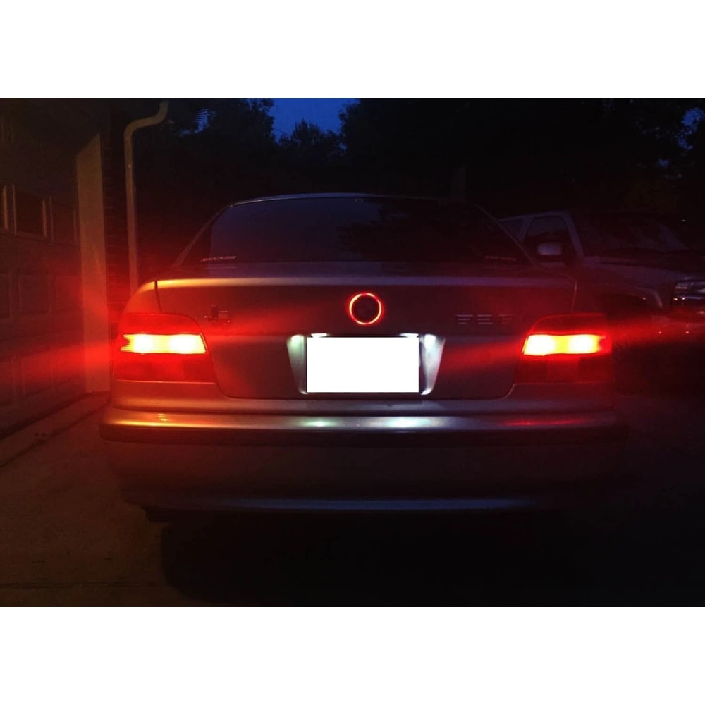 Red BMW LED Emblem Light For Hood Or Trunk Badge Glow 5