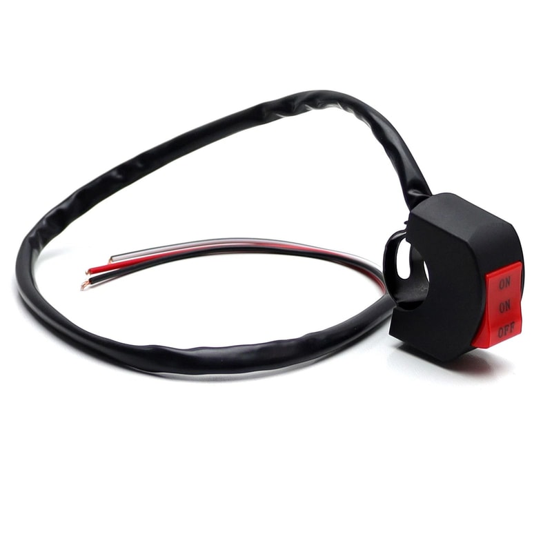 Universal Handlebar Switch Dual On Off Control For Motorcycle ATV Dirt Bike 0