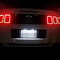 White T10 LED Bulbs License Plate Lights 1