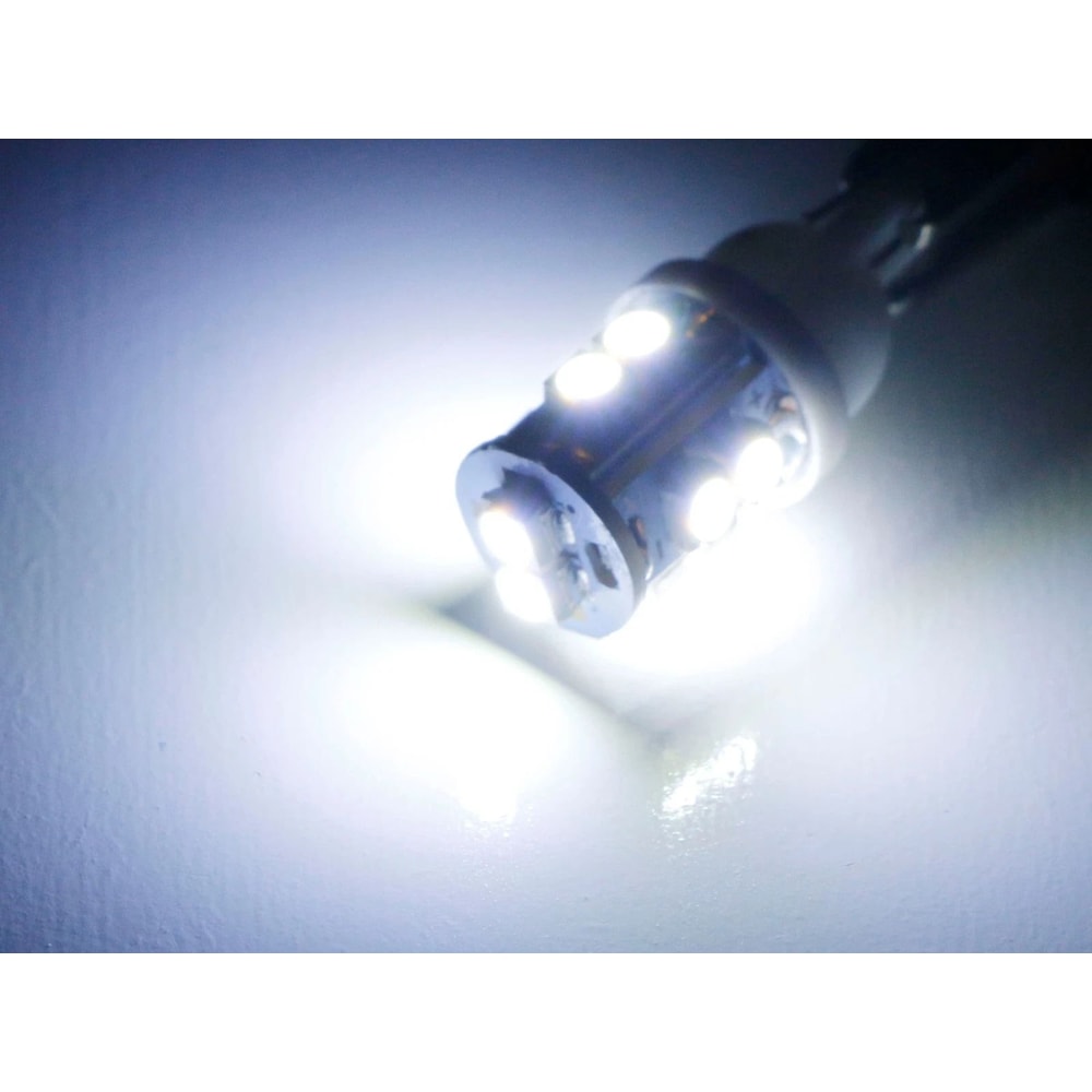 White T10 LED Bulbs License Plate Lights 5