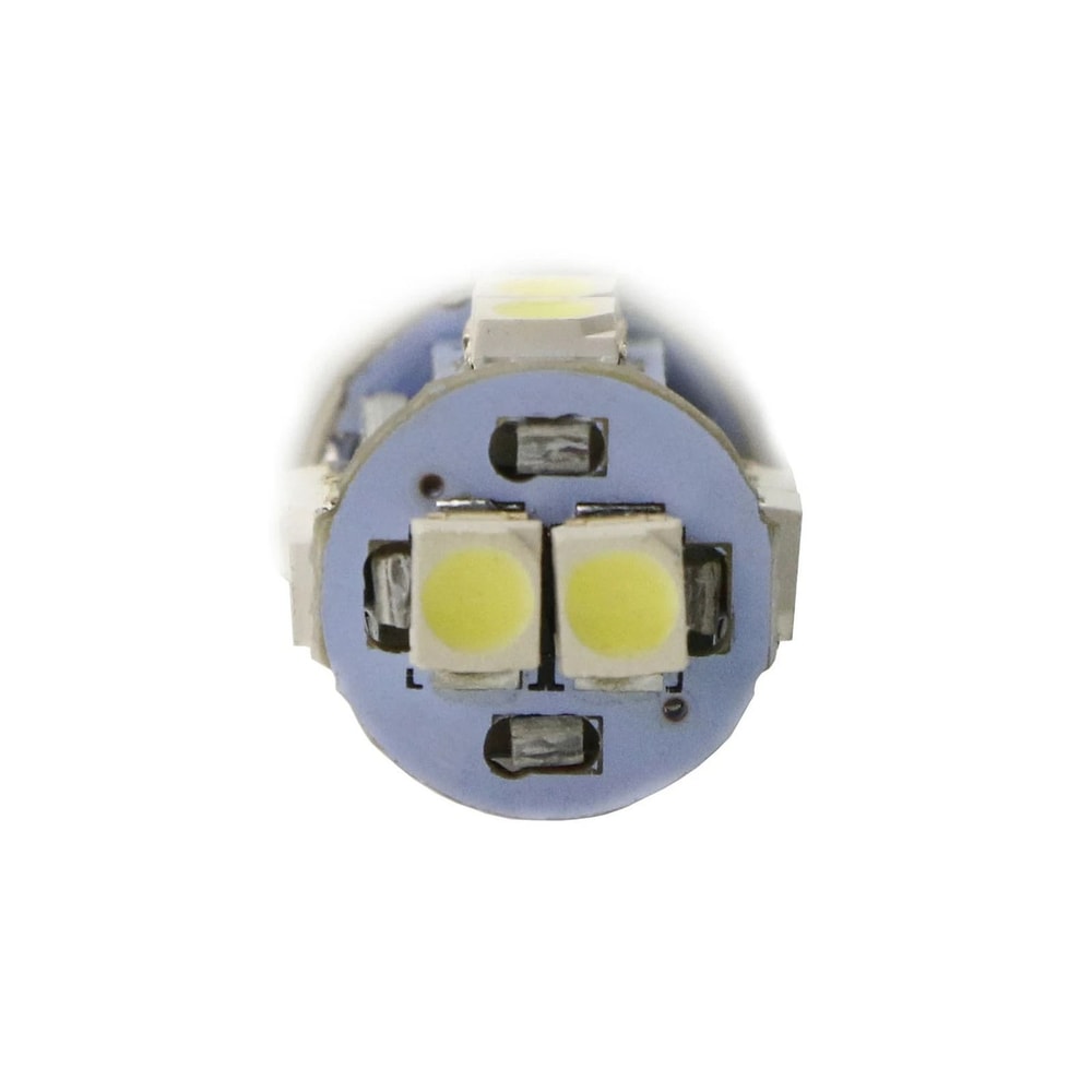 White T10 LED Bulbs License Plate Lights 6