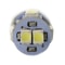 White T10 LED Bulbs License Plate Lights 6