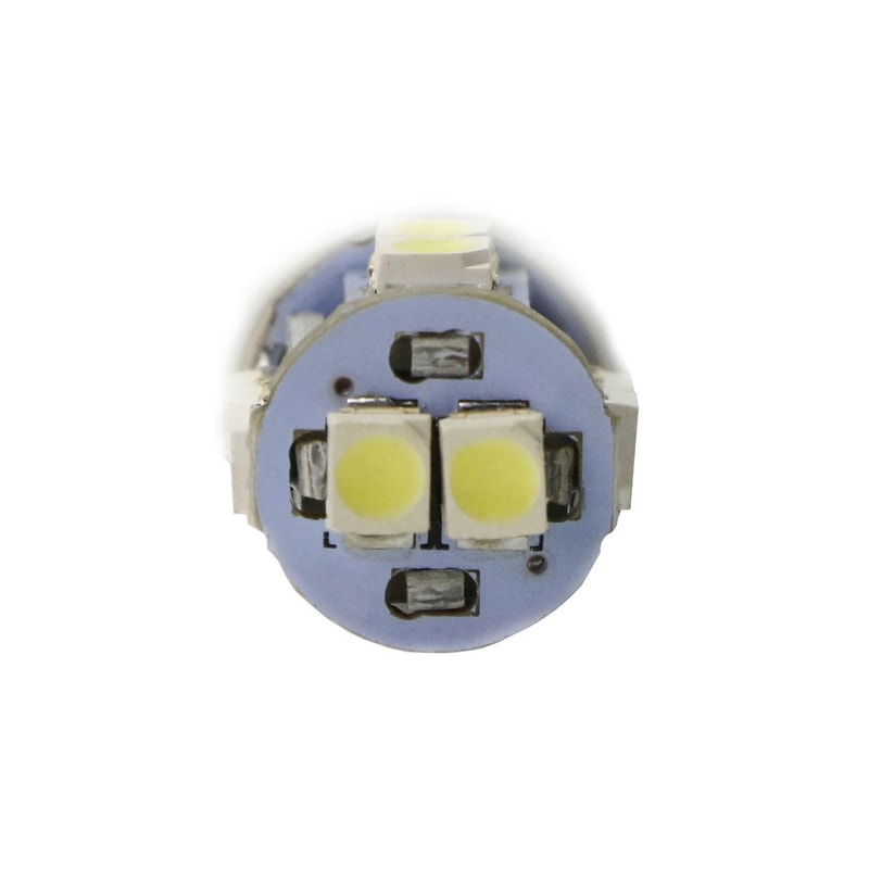 White T10 LED Bulbs License Plate Lights 6