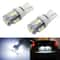 White T10 LED Bulbs License Plate Lights 7