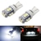 White T10 LED Bulbs License Plate Lights 7