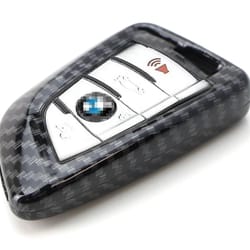 carbon fiber bmw key fob cover for x1 x4 x5 x6 5 7 series
