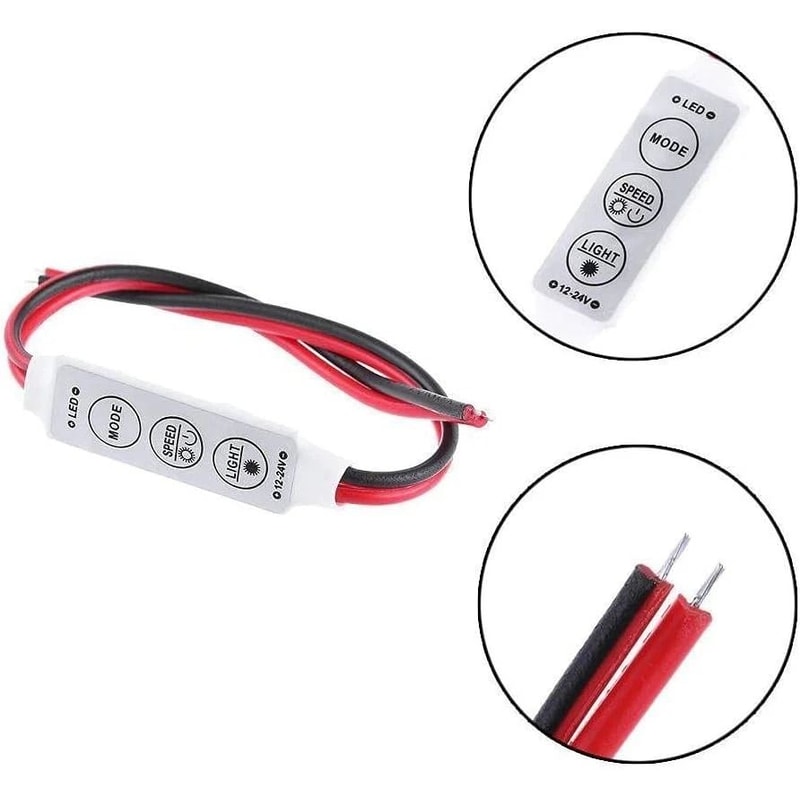 LED Strobe Controller For Car LED Strips And Bulbs 2