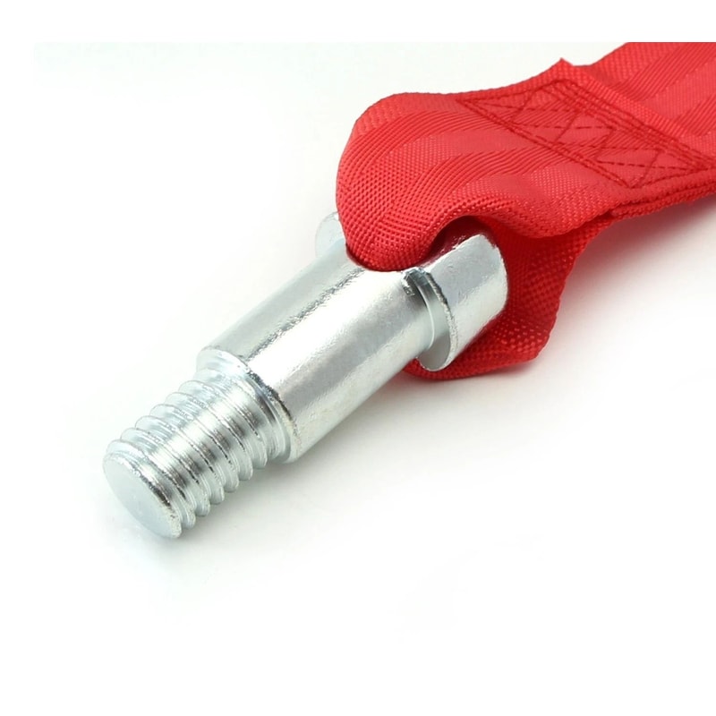 Red BMW Tow Hook Strap High Strength Racing Style For BMW F Series 6