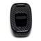 Glossy Black Audi Key Fob Shell Carbon Fiber Cover 3