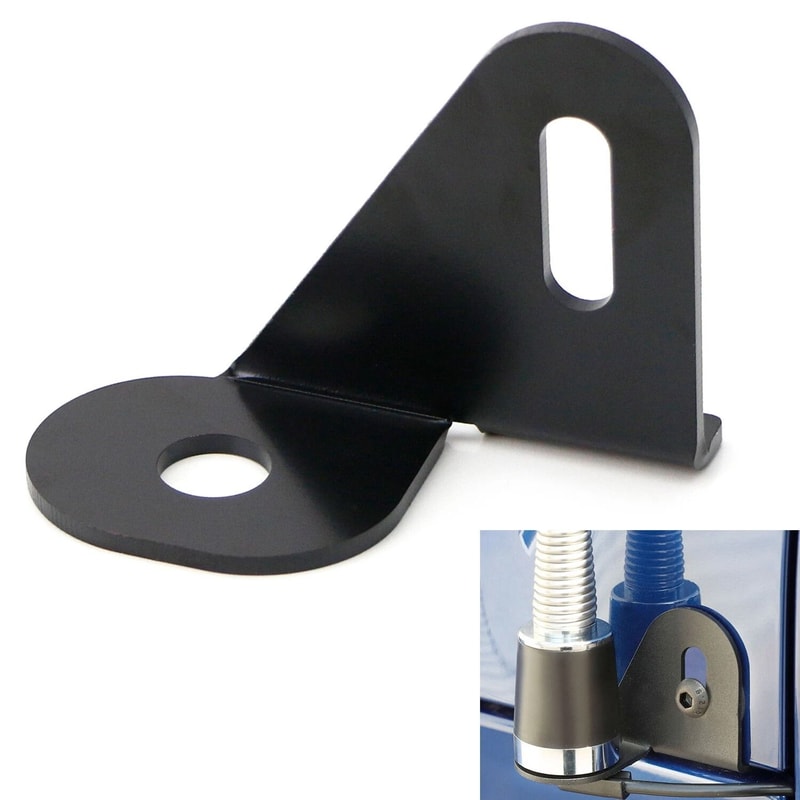 Driver Side Jeep Wrangler CB Antenna Mount Bracket 11