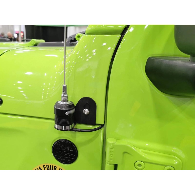 Driver Side Jeep Wrangler CB Antenna Mount Bracket 6