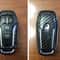 Glossy Carbon Fiber Key Fob Cover For Ford Lincoln Smart Key 1