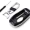 Glossy Carbon Fiber Key Fob Cover For Ford Lincoln Smart Key 0