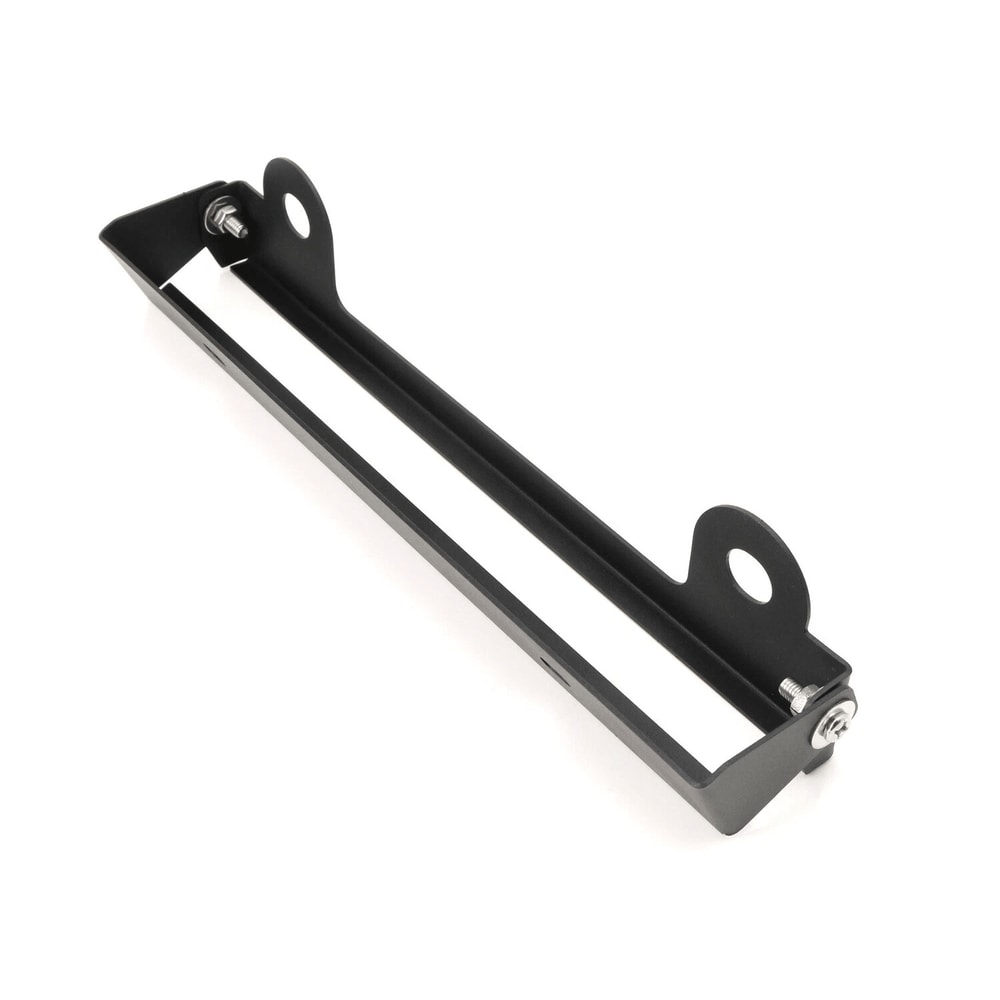 Flip Up Winch License Plate Bracket For Jeep Truck Roller Fairlead Mount 2