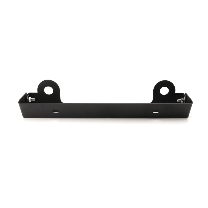 Flip Up Winch License Plate Bracket For Jeep Truck Roller Fairlead Mount 3