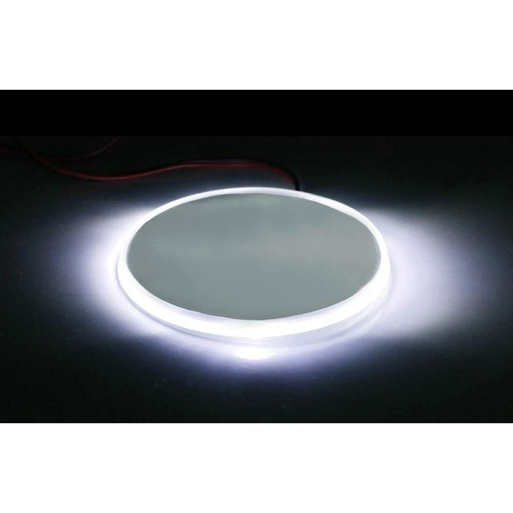 BMW LED Emblem Light Xenon White Badge Background Glow 1